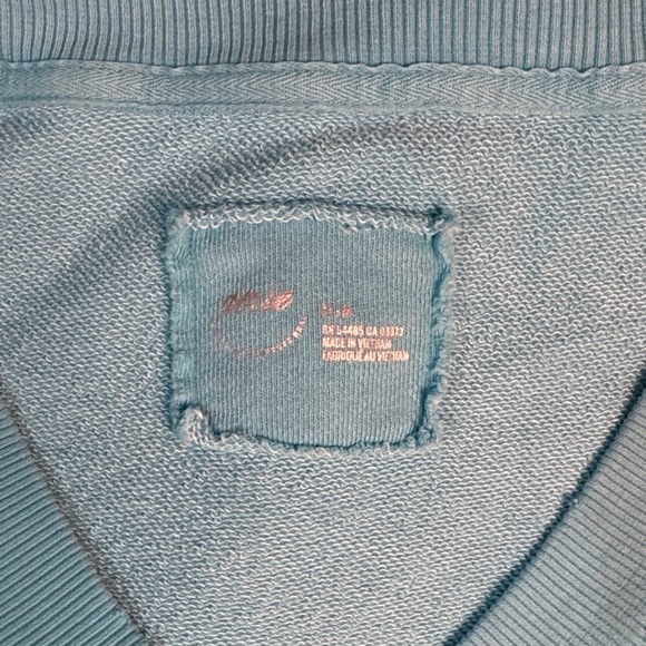 Aerie Sky Blue V-Neck Sweatshirt - Picture 2 of 3